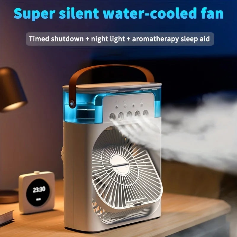 Portable Air Conditioner Fan With 3 Wind Speeds