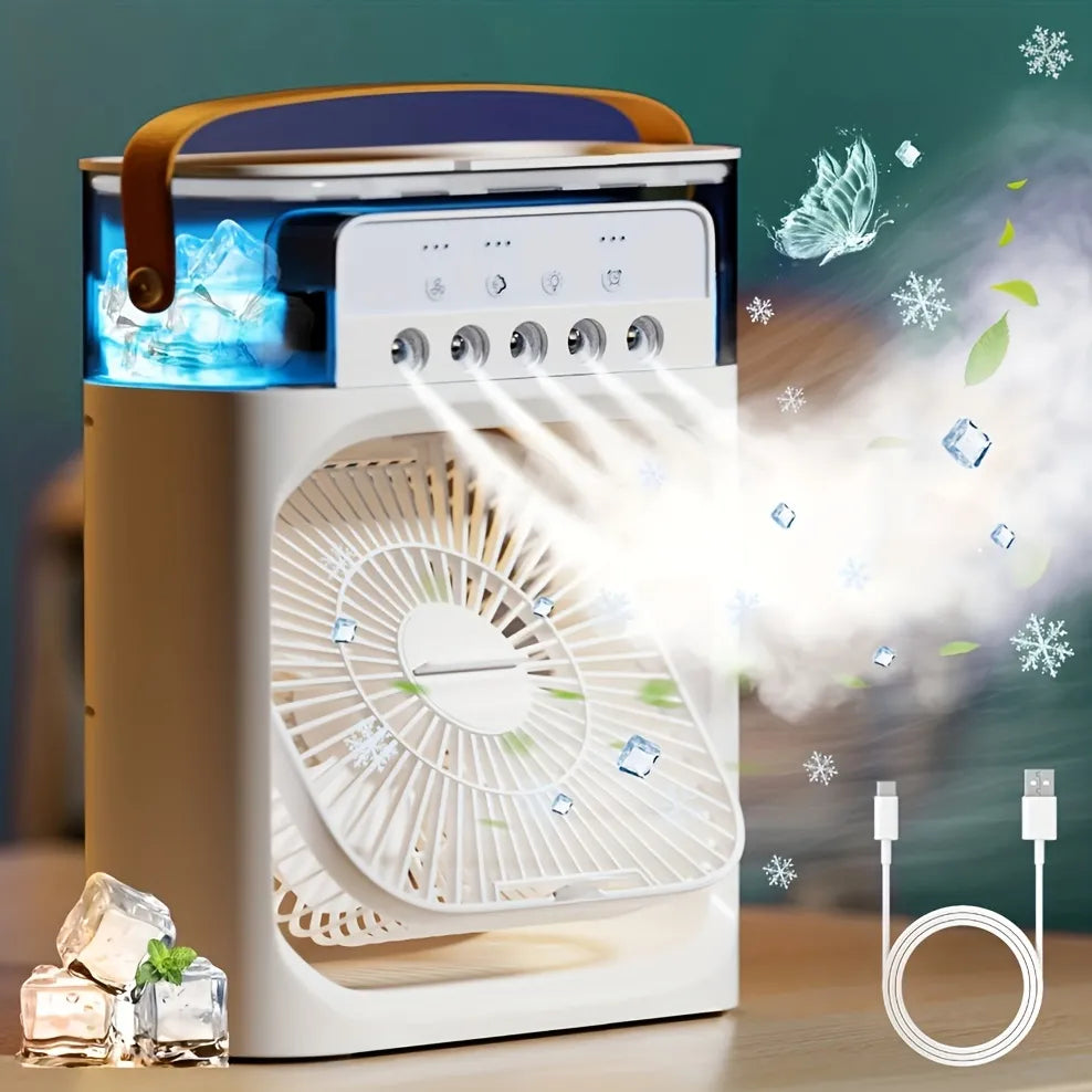 Portable Air Conditioner Fan With 3 Wind Speeds